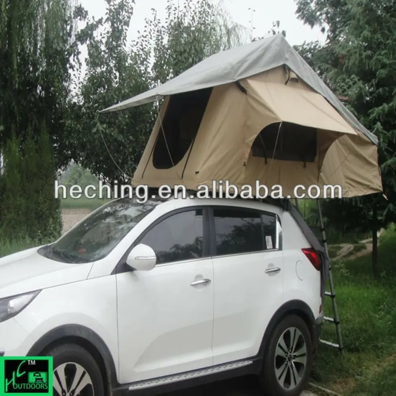 Orange solar power camping tent 2020factory provided great quality