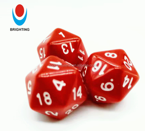 <strong>20</strong> <strong>Sided</strong> DND Custom LOGO in Stock Polyhedral 16mm High Quality Acrylic Online Store Playing Game Toy Components Engraved <strong>Dice</strong> - Product Image 4