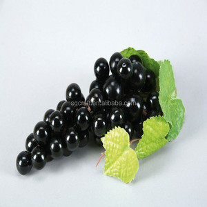 Sanqi artisanat réaliste fantaisie <span class=keywords><strong>Faux</strong></span> <span class=keywords><strong>Faux</strong></span> <span class=keywords><strong>Fruits</strong></span> artificielle raisin tas / Cluster pour la fête de mariage maison décoration - Product Image 2