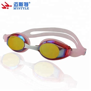 מותאם אישית unisex <span class=keywords><strong>uv</strong></span> מוגן משקוף שחייה משקפי מגן למבוגרים נגד ערפל משקפיים סיליקון אטם עדשות PC עמיד למים עדשות בני נוער ילדים - Product Image 5