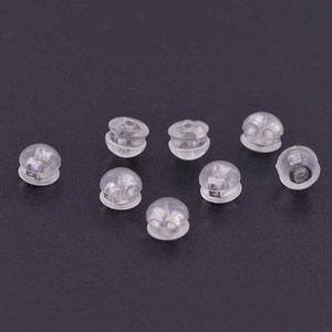 Transparent Silicone <strong>Earring</strong> Clutch Built-in Metal <strong>butterfly</strong> <strong>Earring</strong> <strong>Backs</strong> EL18926