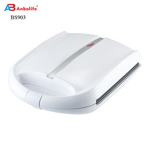 Anbolife, <span class=keywords><strong>sandwichera</strong></span> desmontable de 4 rebanadas de tamaño <span class=keywords><strong>grande</strong></span>, máquina para hacer bocadillos de gofres de huevo con placa de recubrimiento antiadherente, máquina para hacer tortitas - Product Image 4