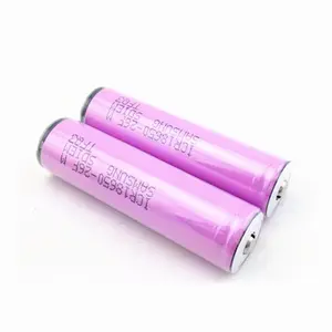 Bateria de íon de lítio recarregável, 2600mah 18650