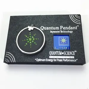 Factory price modern quantum energy pendant with various colors diamond energy pendant