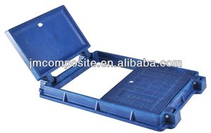 FRP <span class=keywords><strong>500mm</strong></span> 라운드 맨홀 커버 수량계 상자 커버 316L 액세서리 - Product Image 2