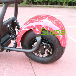 Citycoco — scooter électrique avec suspension avant et arrière, scooter électrique pour 2 personnes, 1000w, 1500w, 2000w, livraison gratuite - Product Image 6