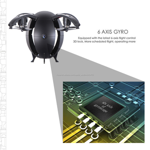 Venta caliente 2018 una llave plegable transformable RC Quad Copter drone Alpha volar huevo con WiFi FPV Cámara - Product Image 2