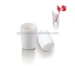 Weiße Melaminwasser-Kaffeetassen zum Verkauf von Melamin-Plastik milch bechern