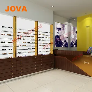 Fashionable Eyeglasses Display Optical Shop Fitting Sunglasses Shelf