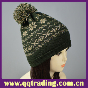 The knitting boomer winter warmth good header device wool hat hat - Product Image 1
