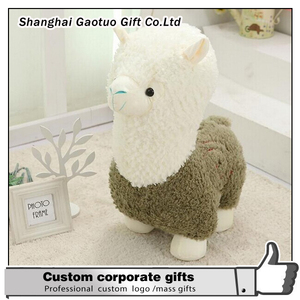 Gran peluche lindo alpaca muñeca gigante animales de peluche suave juguete regalo de niño - Product Image 1