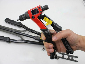 A nivel Industrial pesado 11 pulgadas doble mano remache herramienta tuerca de remache arma dos mano herramienta de remache - Product Image 6