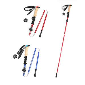 Bastone da Trekking Ultraleggero Portatile a 3 Sezioni Alpenstock - Product Image 1