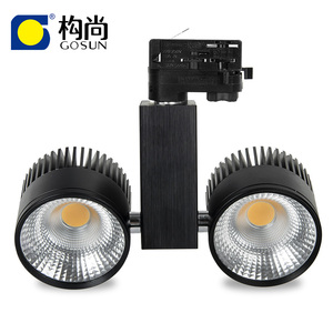 Kommerziellen 40 Watt 2-licht 1 phase/2 phase/3 phase FÜHRTE schienenlicht - Product Image 1
