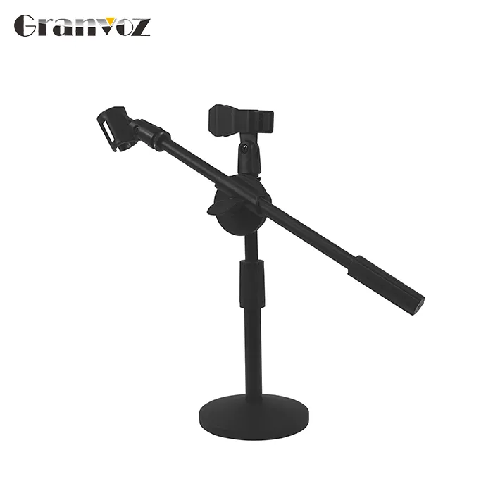 Universele Desktop Microfoon Stand Verstelbare Mic Tafelblad Stand Met Microfoon Clip