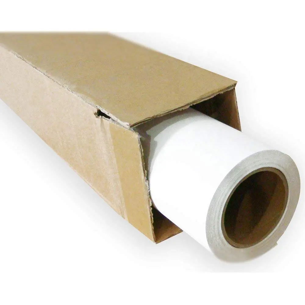 50cmX50mtrs Roll Eco Solvent Inkt Printable White Warmte-overdracht Vinyl Papier Backing Goedkope Kosten Voor T-shirts