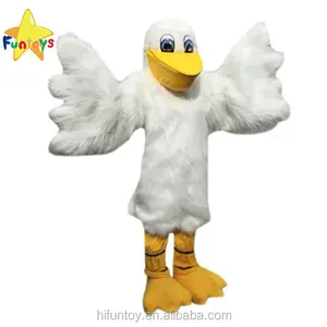 Funtoys White Toucan Pelican Character Mascot Costume Adult