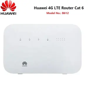नई Huawei के लिए B612 4G LTE cat6 सीपीई लैन बंदरगाह प्रवेश द्वार रूटर के साथ 300Mbps वाईफाई राऊटर B612s-25d