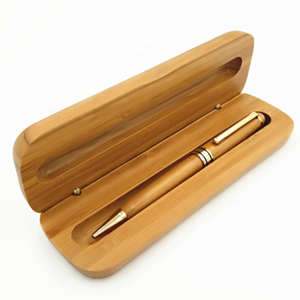 Wholesale Handmade Natural Bamboo Ballpoint <strong>Pen</strong> with Box