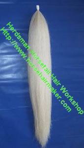 Natural color de la cola falsa negro, blanco, sorrel, mixta, gris, rubio o palomino - Product Image 3