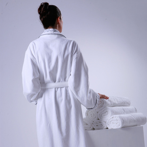 Il Campione libero 50% di Sconto 100% Hotel di Cotone Cialda <span class=keywords><strong>Accappatoio</strong></span> <span class=keywords><strong>Morbido</strong></span> Degli Uomini Delle Donne <span class=keywords><strong>Accappatoio</strong></span> - Product Image 3