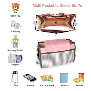 Bebé niños <span class=keywords><strong>carro</strong></span> cochecito Jogger <span class=keywords><strong>bolso</strong></span> <span class=keywords><strong>organizador</strong></span> de almacenamiento - Product Image 3
