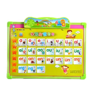 Brinquedo infantil de máquina de aprendizagem chinesa, educacional, infantil