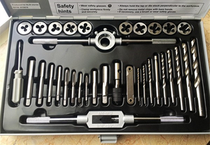 <span class=keywords><strong>Aldi</strong></span> WORKZONE OEM outils fournisseur 34 PCS Din Standard Tap et Die Set avec forets - Product Image 3