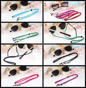 Cordon de lunettes de soleil et de lecture en polyester, couleur personnalisée, pratique, longueur 70 cm, largeur 5 mm, pour masque - Product Image 2