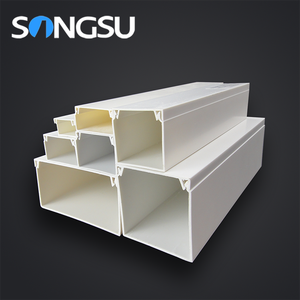 Usine personnalisé <span class=keywords><strong>de</strong></span> haut niveau enflammer retardant faible prix mur conduit pvc en plastique décoratif <span class=keywords><strong>bureau</strong></span> goulottes - Product Image 2