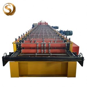 CNC sản xuất dòng đi bộ hội đồng quản trị sàn thép sàn cuộn tạo thành máy - Product Image 4