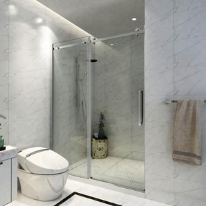 <span class=keywords><strong>Porte</strong></span> de <span class=keywords><strong>douche</strong></span> coulissante de haute qualité avec quincaillerie - Product Image 2