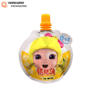 Pochette souple à bec verseur de forme spéciale pour jus de fruits et aliments pour bébés - Product Image 5