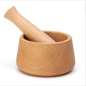 Utensili Da Cucina domestica di Legno di Bambù Pound Sale/Pepe/Zenzero/Aglio/Herb/Frutta sapone fatto a mano di Spezie Gadget