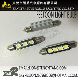 XGR 12v 4 led SMD 5050 festoon canbus car light bulb 42mm for noah voxy estima previa behave - Product Image 2