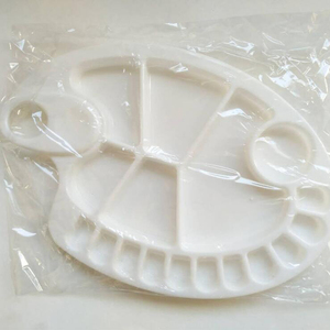Xinbowen Fournitures D'art de Couleur Blanche En Plastique Bac à Peinture Peinture <span class=keywords><strong>Palette</strong></span> - Product Image 6