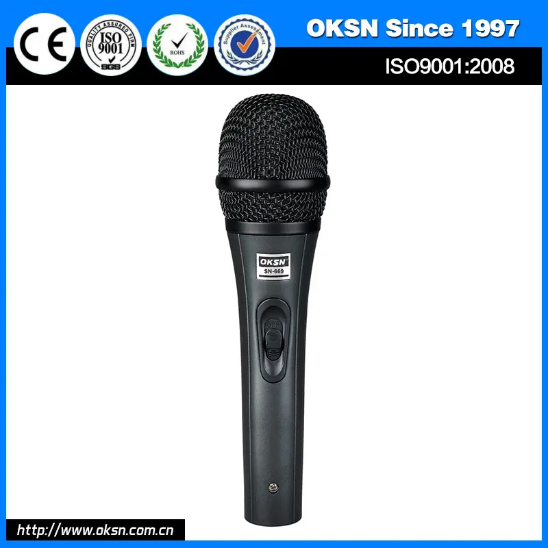 Sn-669 5 in 1 unico microfono con cavo