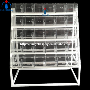 Iangel Acrylic kẹo Rack hiển thị với bin và Scoop cho ngọt xử lý hiển thị - Product Image 3