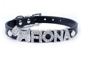 Wholesale Personalized Metal Slide Charm Personalized Pet Dog <strong>Puppy</strong> <strong>Collar</strong> - Product Image 5