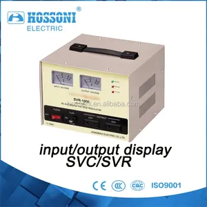 Stavol, jespc, điều chỉnh điện áp tự động, ổn định, AVR, SVR-1000VA, với màn hình điện áp đầu vào/đầu ra