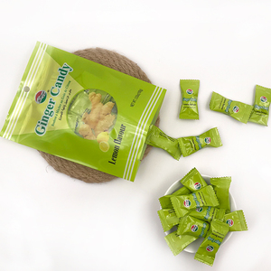 100% hochwertige harte Ingwer Süßigkeiten Großhandel Halal Ingwer harte Süßigkeiten Zitronen geschmack - Product Image 5