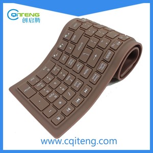 Thâm Quyến không thấm nước linh hoạt bàn phím <span class=keywords><strong>bluetooth</strong></span> không dây silicone - Product Image 2