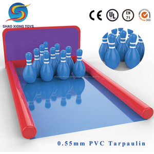 Haute Qualité PVC Bâche Géant Gonflable Bowling Voies Utilisées Bowling Bon <span class=keywords><strong>Prix</strong></span> Pour Vente - Product Image 1