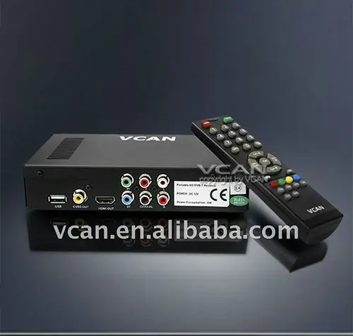 Star sat satelliten-receiver DVB-T2009HD-647 tragbare HD Car digitale DVB-T Receiver mit 250KM/Hour