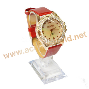 ที่กำหนดเองคริลิคนาฬิกาข้อมือยืนแสดงปรับชั้น C-แหวนโรงงานขายตรง - Product Image 3
