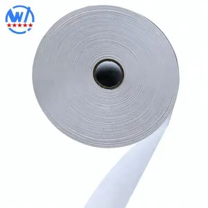 Ribbon For Fabrics Customized Width10-1600mm White Fabric Thick Nylon Taffeta Ribbon For Logo Printed