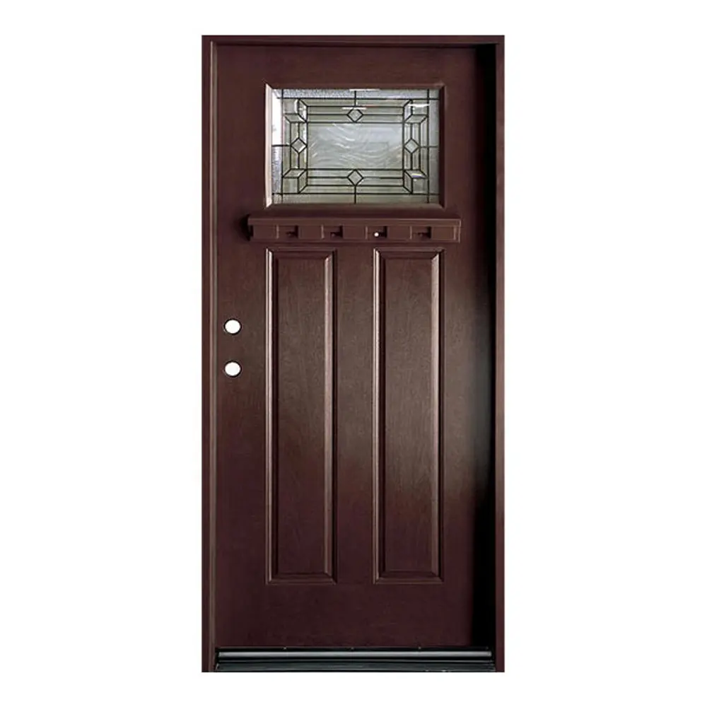 Новый дизайн, Роскошная прочная дверь из ДПК высокого качества