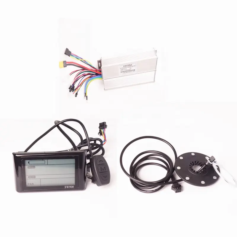 36 v 17amp ebike smart controller systeem met SW900 display anf PAS