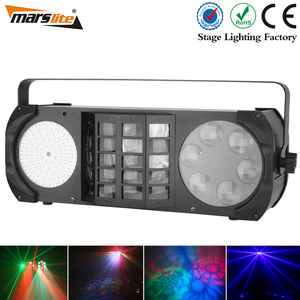 Thời Trang Mới Đến Hotsale RGBW 4FX-IN-1 Nhấp Nháy + Gobo + Derby + Laser Kết Hợp Led Hiệu Ứng Sân Khấu Ánh Sáng - Product Image 3