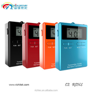 2017 Miglior Prezzo Portable wireless tour guide system conference <span class=keywords><strong>a</strong></span> bassa potenza per walking tours - Product Image 1